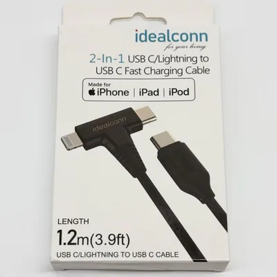 USB Type-C Lightning 2in1 急速充電ケーブル 1.2m