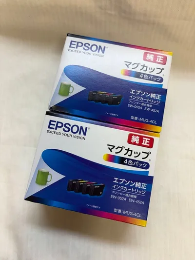 EPSON 純正インクカートリッジ マグカップ 4色パック MUG-4CL