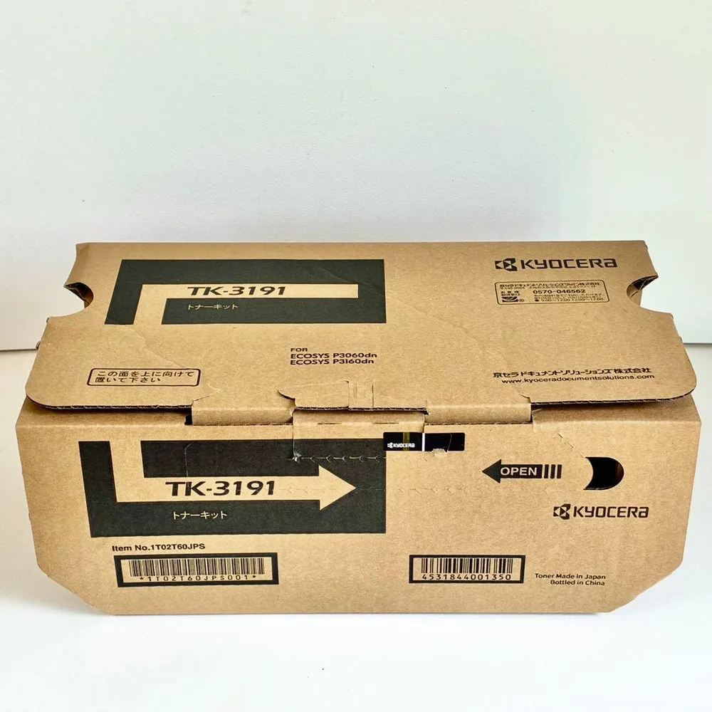 KYOCERA純正TK-3191P3060dn P3160dn装着のみ印刷未使用