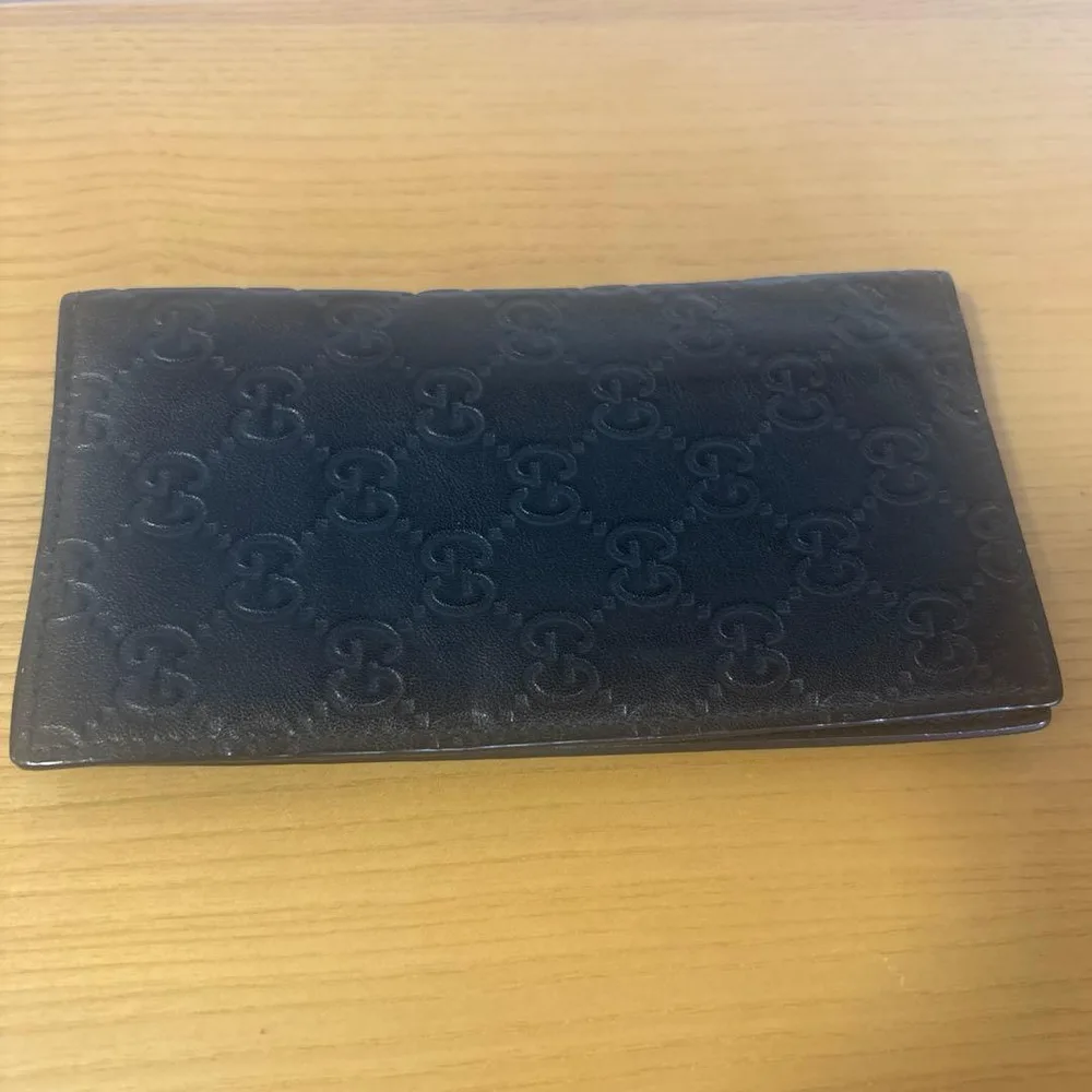GUCCI グッチ GG柄 長財布 ブラック