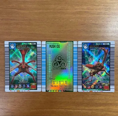 甲虫王者ムシキング カード 3枚セット