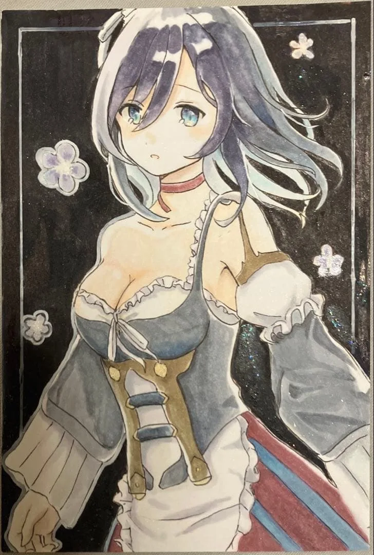 ウマ娘 エイシンフラッシュ ファンアート 手描きイラスト