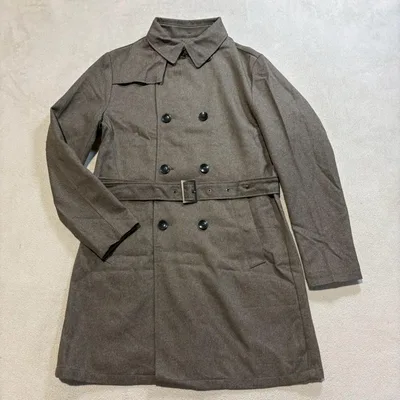 ZARA MAN (ザラ マン) ベルト付き トレンチコート ロングコート