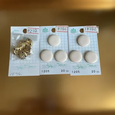 ハンドメイド用 ボタン まとめ売り 3点セット