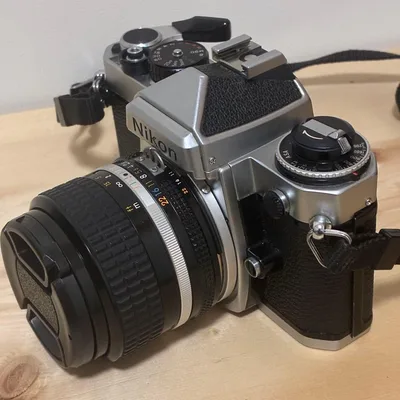 【名機】Nikon FE シルバー / NIKKOR レンズセット【動作確認済】