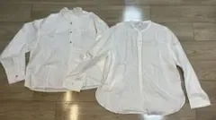 H&M シャツ ブラウス (左 : M , 右 : L)