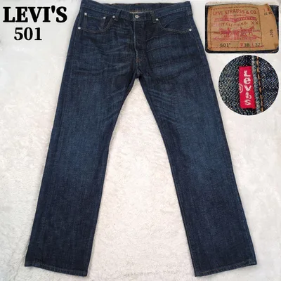 極美品 リーバイス 501 メキシコ製 W38 濃紺 ストレートデニム