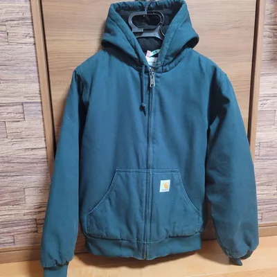 【美品】Carhartt wip アクティブジャケット M 希少カラー 深緑
