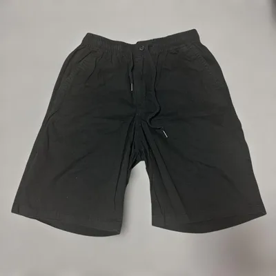 メンズ ブラック ショートパンツ ハーフパンツ