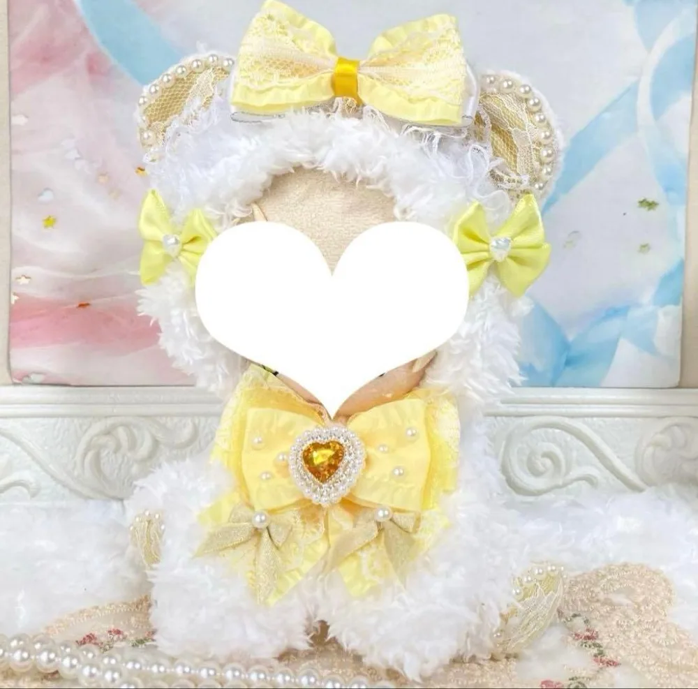 16cm ハンドメイド おすわり着ぐるみ くま ぬい服 ぬいぐるみ⭐︎ミ