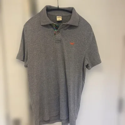 HOLLISTER ポロシャツ グレー Mサイズ