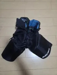 BAUER S21 X アイスホッケーパンツ JR L ブラック ジュニア 防具