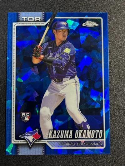 岡本和真 2026 Topps Chrome SAPPHIRE