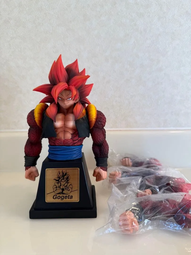 ドラゴンボールGT 超サイヤ人4 ゴジータ 胸像 フィギュア 腕パーツセット
