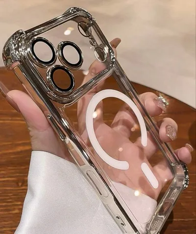 iPhone18Pro 17Pro スマホケース メタリック MagSafe