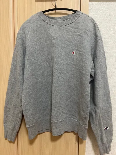 Champion グレー スウェット シャツ L