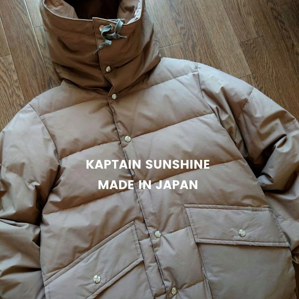 美品 ■国産■ KAPTAIN SUNSHINE マウンテンダウンパーカー 38