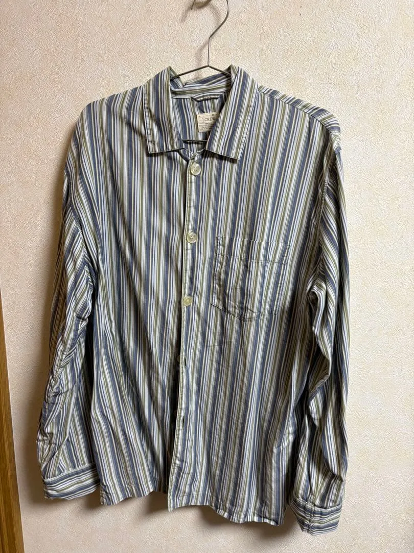 J.CREW ストライプ 長袖シャツ S