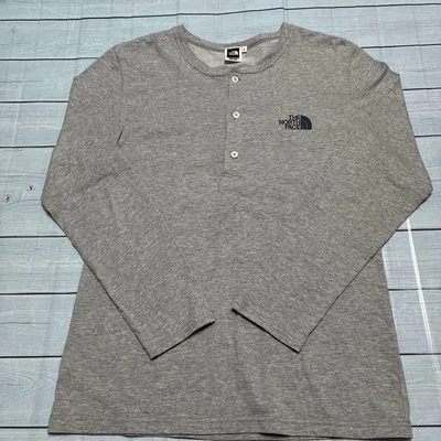THE NORTH FACE TEK TEE ヘンリーネック 長袖カットソー L