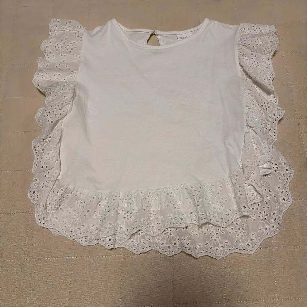 ZARA キッズ ブラウス 164cm ホワイト