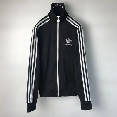 美品 adidas Originals トラックジャケット ブラック 26195