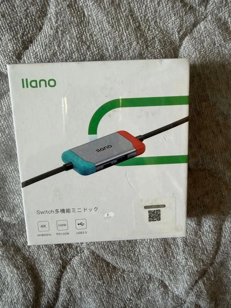 llano Switch多機能ミニドック4K 60HzPD100W USB3.0