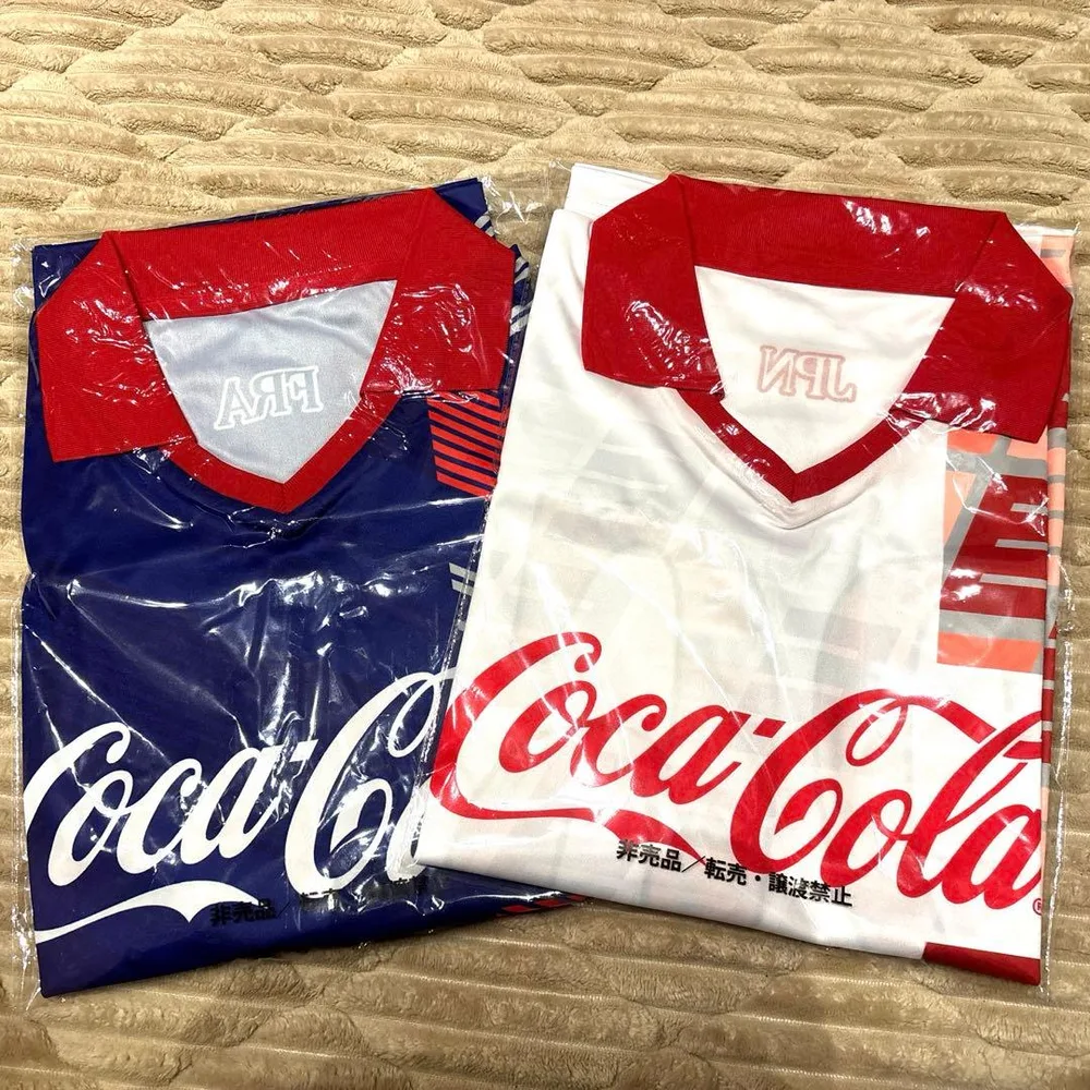 日本 フランス FIFAワールドカップ 2026コカコーラ限定ユニフォーム