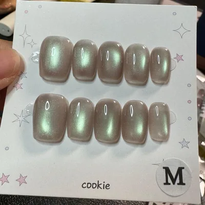 【セツ】マグネット ネイルチップ 付け爪(7757)