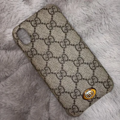 GUCCI iPhoneXRケース GGスプリーム
