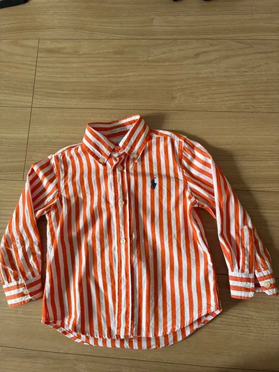Ralph Lauren ベビー ストライプシャツ 24M