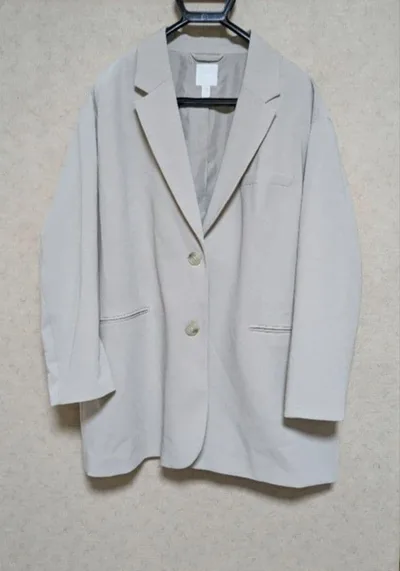 H&M ☆ オーバーサイズジャケット ベージュ M