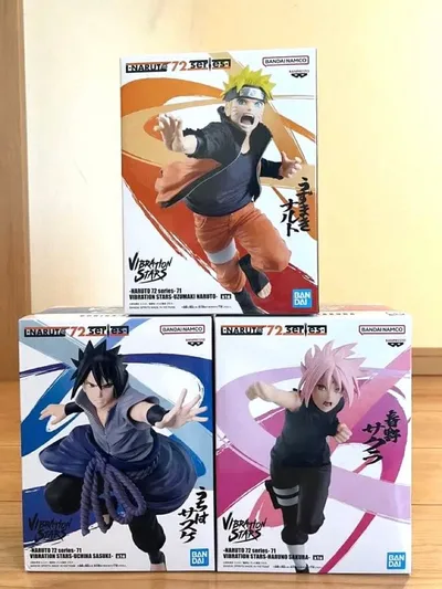 NARUTO VIBRATION STARS フィギュア 3種セット