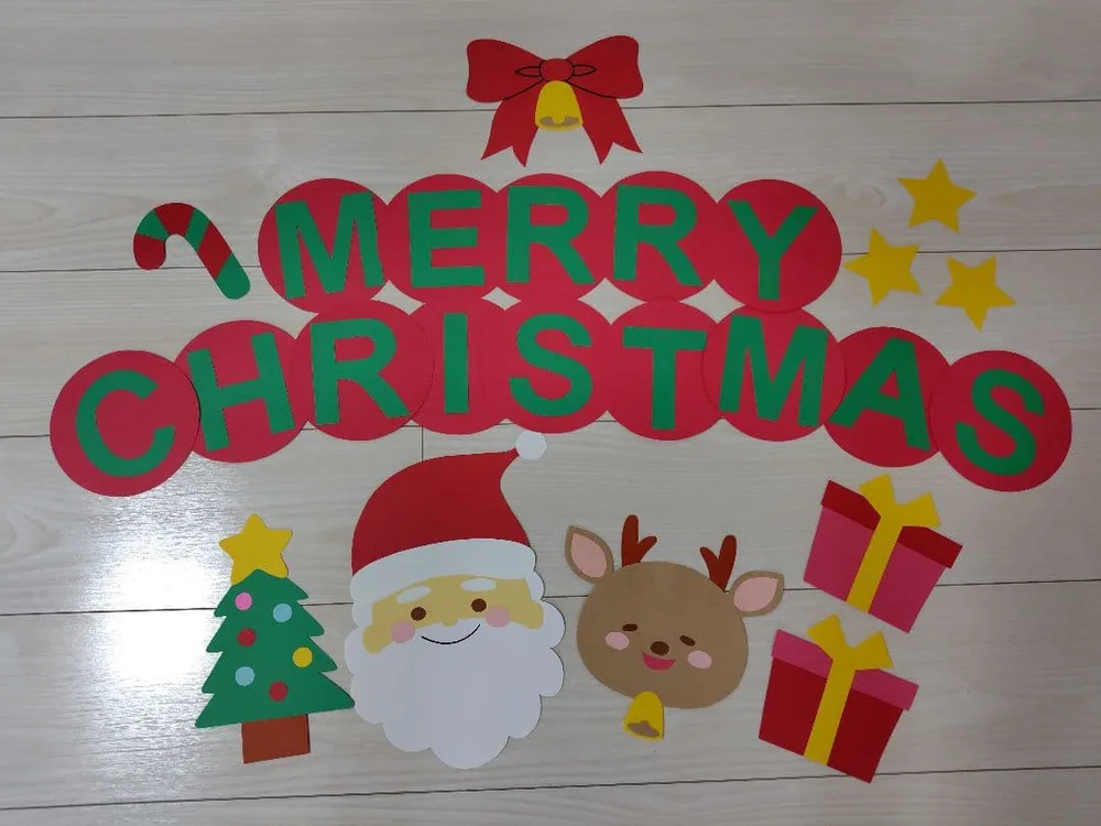 壁面飾り クリスマスセット