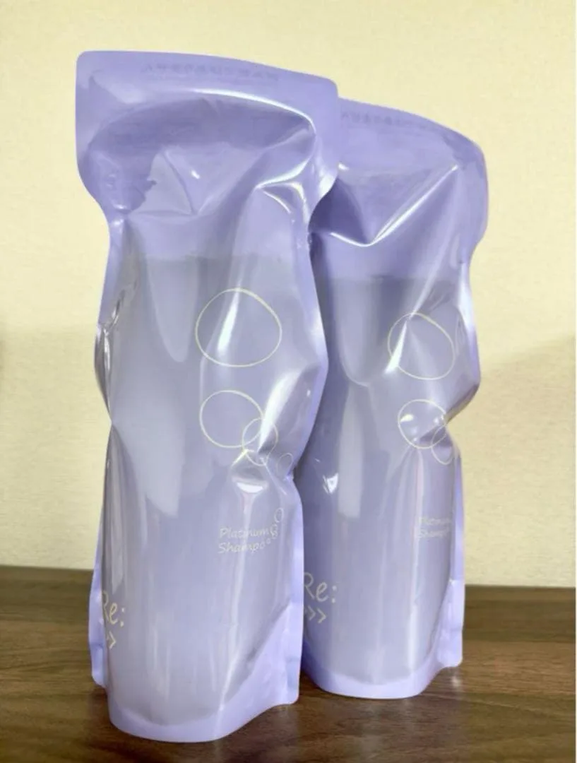 アジュバン プラチナムシャンプー600ml 2本