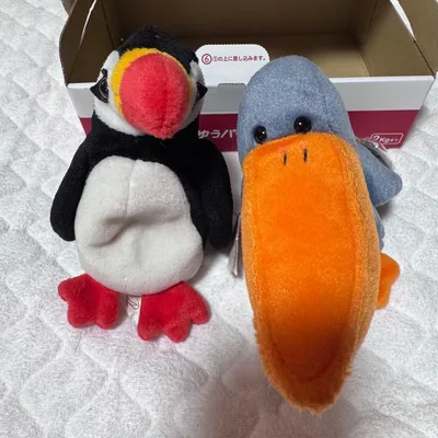 Ty Beanie Babies 鳥 ぬいぐるみ 2体セット