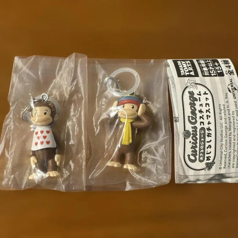 おさるのジョージ めじるしアクセサリー 2点セット