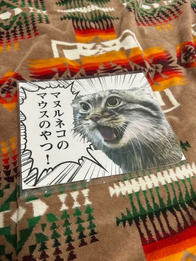 マヌルネコ マウスパッド 新品未使用
