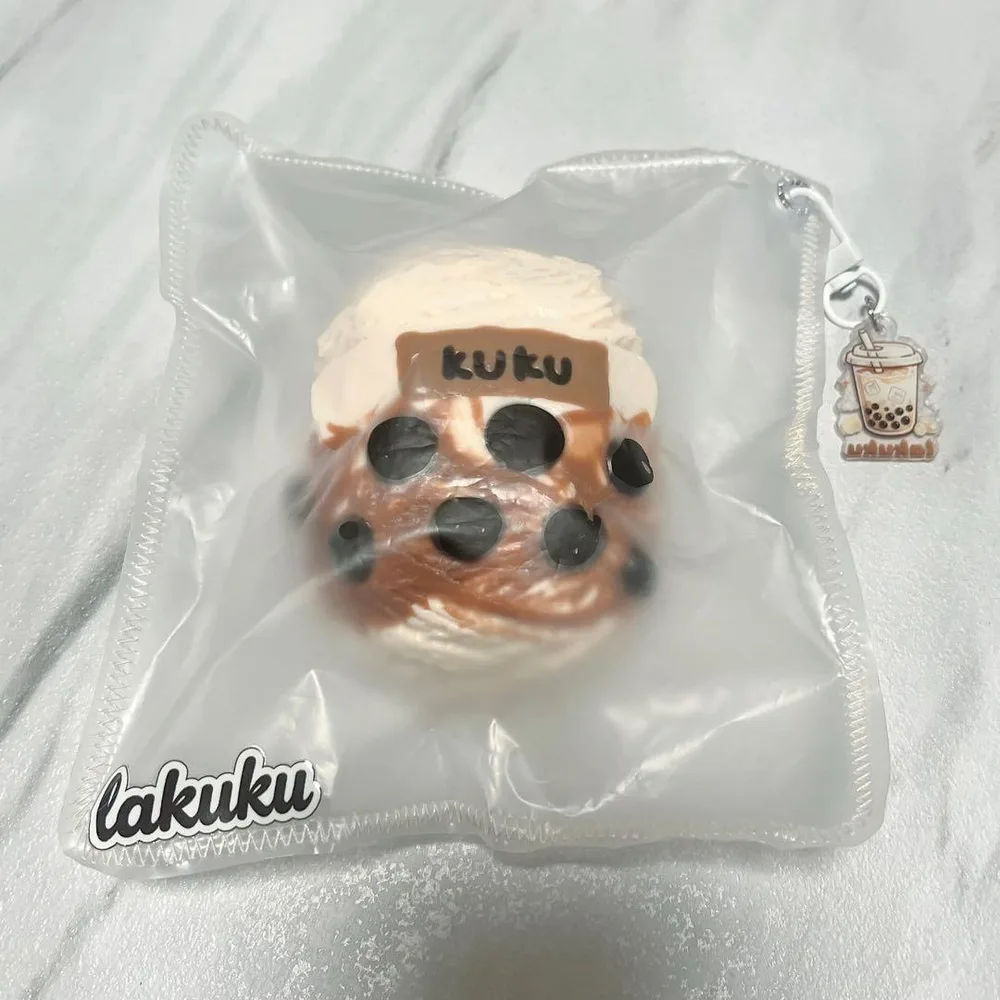 Lakuku タピオカミルクティー スクイーズ Mサイズ