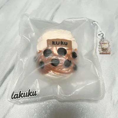 Lakuku タピオカミルクティー スクイーズ Mサイズ