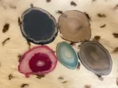 天然石 スライス 5枚セット