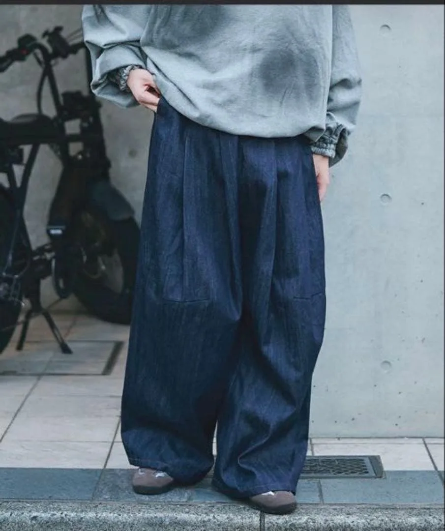 新品SHINYAKOZUKA STUDIOUS 別注 Hi BAGGYDENIM