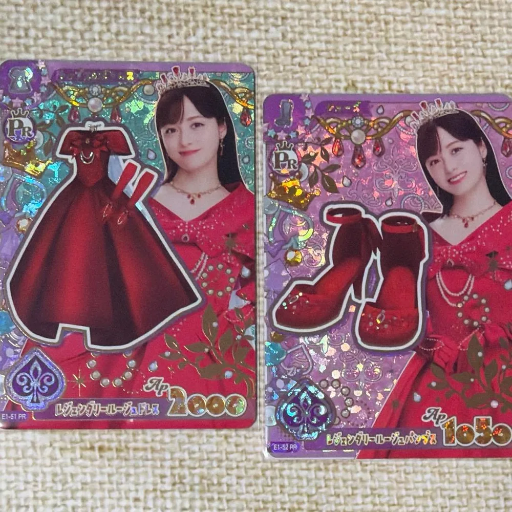 アイカツアンコール カード PR 橋本環奈 レジェンダリーコーデ ドレス