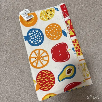北欧の森 フルーツ柄 生地 50cm