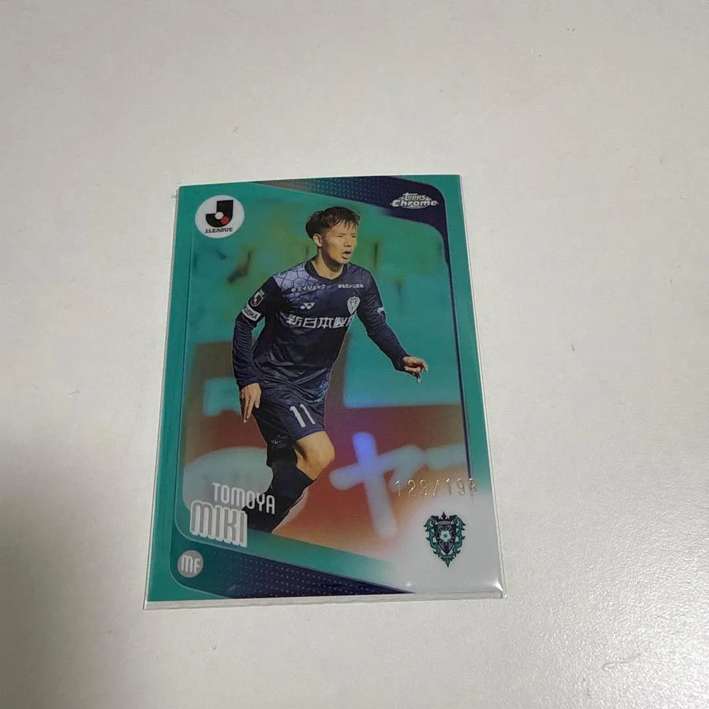 Topps Chrome アビスパ福岡 見木友哉選手 シリアル129/199