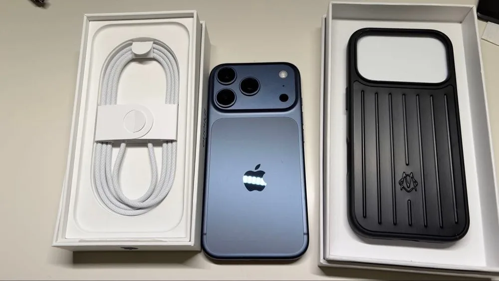 【100%】iPhone17pro 512GBディープブルー SIMフリー