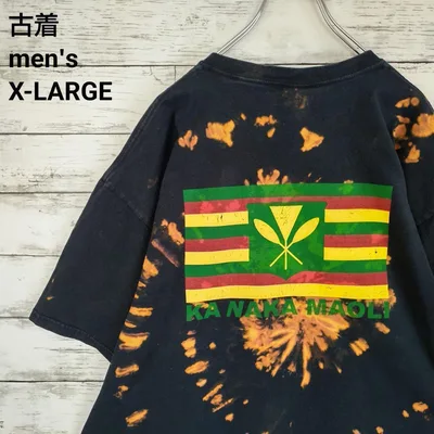 古着 GILDAN ギルダン Tシャツ カナカマオリ ハワイ ブリーチ XL