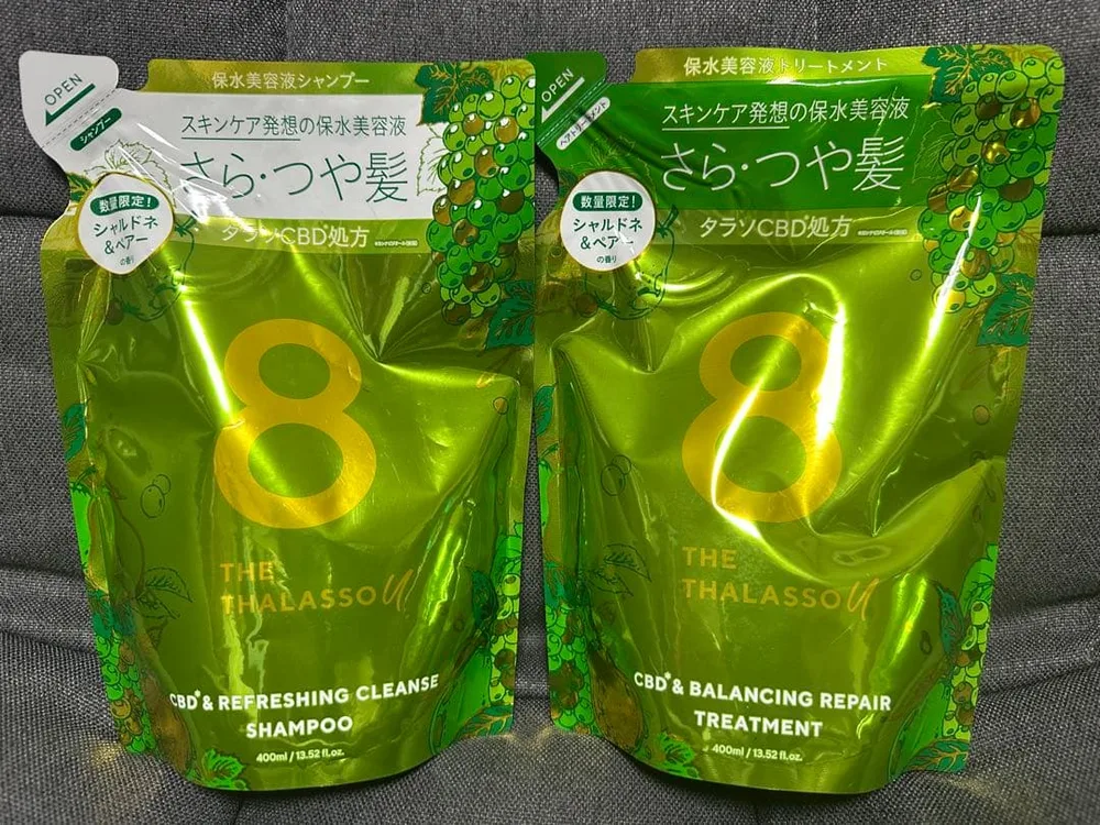 エイトザタラソユー シャンプー &トリートメント シャルドネ&ペアーの香り