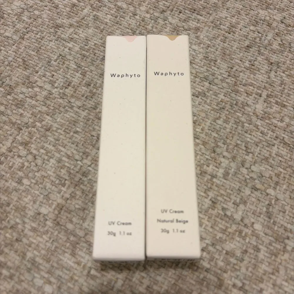 新品未使用品⭐︎ Waphyto UVクリーム ナチュラルベージュ クリア 2点