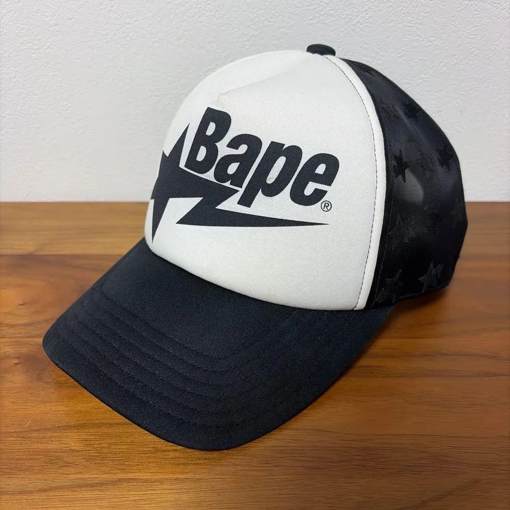 A BATHING APE Bape スター メッシュキャップ
