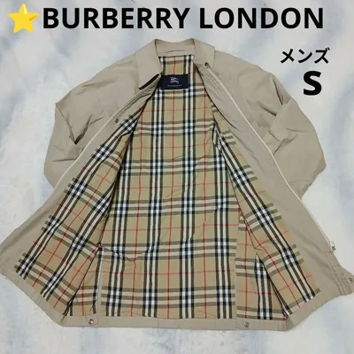 ⭐️BURBERRY LONDON ステンカラーコート ベージュ メンズS